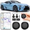 LocLynx GPS Tracker per Auto,2 PACK Air Tracker Android e IOS,Magnetico Gps Per Auto,IP68 Impermeabile Auto Localizzatore Copertura Globale In Tempo Reale Tracciare Veicolo/Moto,Senza SIM senza Abbonamento