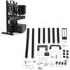 XUMIUZIY Custodia ITX Open Air, Custodia per Computer ITX, Custodia per PC ITX Fai da Te, Chassis Aperto con Telaio in Alluminio Compatibile con Schede Madri ITX e Schede Madri