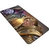 ITBT arknights Tappetino Mouse Gaming, Grande Anime Mouse Pad XXL 900x400mm Confortevole, Lavabile, 3mm Antiscivolo Tappetino Scrivania Supporto per Ufficio Computer, Adatto per computer e PC, O