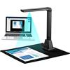 Taruor G500TS-R Scanner con fotocamera per documenti ad alta velocità Dimensioni di acquisizione da 5 Megapixel Supporto per scanner portatile A4 Funzione OCR multilingue File Scansione di codici a barre