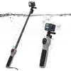 TELESIN Bastone per selfie subacqueo da 33 pollici con telecomando Bluetooth, impermeabile retrattile selfie stick per Gopro Hero 13 12 11 10 9, adatto per surf, snorkeling e immersioni (entro 98 piedi)