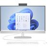 HP PC desktop all-in-one | Display FHD da 27 | AMD Ryzen 5 7520U | RAM DDR5 da 16 GB | SSD da 512 GB | Unità grafica AMD Radeon | Windows 11 Home | Bianco