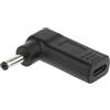 FIRSTXIU per adattatore di alimentazione DC Tipo-C femmina a 4.0x1.35mm maschio Jack Connettore di interfaccia del computer portatile per Zenbook UX21A UX31A UX32A