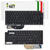 new net - Tastiera compatibile con Dell XPS 15 (9500), 15 (9510), 15 (9520), 15 (9530), 17 (9700), 17 (9710), 17 (9720) [Senza frame - colore tasti Nero - Retroilluminata - Italiana]