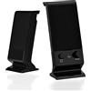Cuifati Altoparlanti per Computer, Altoparlanti Cablati per PC Desktop Laptop Tablet Smartphone, Subwoofer per Altoparlanti Mini USB 2.0