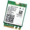 Nettoppo Scheda di Rete Scheda WiFi AX200 AX200NGW M.2 NGFF Bluetooth 5.0 WiFi 6 2.4G/5G 802.11Ac/AX