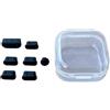 Generic Tappi Anti-Polvere in Silicone per Mac Mini M4/M4 PRO 2024 Computer, Tappo Anti-Polvere Morbida per Porte di Computer per Mac Mini M4/M4 PRO 2024 Accessori