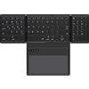 FYOBOT Tastiera Wireless Bluetooth Pieghevole con Touchpad Tastiera Pieghevole Tascabile Ultra Sottile per Tablet PC iOS, Android,