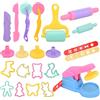 DxxD Formine per Plastilina, Pasta da Modellare per Plastilina, 22 Pezzi Strumenti Accessori per la Pasta da Gioco, Regalini Fine Festa Compleanno Giochi per Bambini dai 2 ai 10 Anni