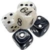 Generisch Backgammon professionale - Set di dadi di alta qualità in acrilico, doppio cubo da gioco, set di strategia interattiva, accessori da gioco per incontri con amici, casa, viaggi, all'aperto, gioco di
