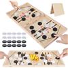 SOETDERT Gioco da Tavolo da Hockey, Sling Puck Hockey da Tavolo, Gioco Veloce Del Disco Da Fionda, 2 in 1 Vincitore Gioco Hockey per Attività Familiare Gioco Di Giocattolo Interattivo Genitore-Figlio