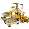 Generico Mining area - Pista Cantiere Bambini con Camion e Ruspe - Giocattolo Costruzioni Educativo 3-8 Anni con Gru, Betoniere, Nastro Trasportatore e Scivolo Palline - Set Macchinine da Cantiere