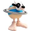 Genérico Mucca Saturno Saturnita Articolata XL 12 cm - Figura Collezionabile Italian Brain rot - Mucca Saturnina - Brainrot Italiano - Memi Italiani - Collezione Steal a Brainrot - 67 Tralalalero Tung tung