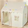 FUNYKICH Tenda per Bambini,Tenda per Bambini da Gioco con Struttura in Metallo,IncludeTappetino Antiscivolo,Luci e Borsa Organizzatore,Casetta Multifunzione per Interni/Esterni,120x100x130 cm