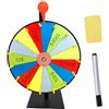 Generic Ruota di Rotazione Fortune - Ruota, Roulette Spinner per Tablet | 15 Slot per Ruota Rotante con Supporto, Ruota per Roulette Colore da Tavolo, Gioco modificabile Resistente per