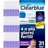 Clearblue Test di ovulazione Digitale Avanzato e Test di gravidanza Clearblue, 10+1