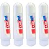BCHKO Spazzolino da Viaggio Pieghevole 4 Pezzi con Mini Dentifricio - Kit Portatile Setole Morbide, Igiene Orale per Adulti & Bambini in Vacanza, Campeggio, Business.