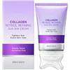 DIJIAMU Crema Anti-Rughe al Retinolo e Collagene 80g | con testa di spazzola a forma di W, Idratante Profondo per Viso e Collo, Leviga le Linee Sottili per Tutti i Tipi di Pelle