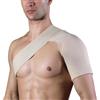 HYFZOD Fascia Spalla Uomo Donna, Supporto Spalla Color Pelle con Doppia Compressione Design Traspirante e Regolabile Tutore Spalla