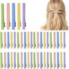 Generic Fermagli per capelli per ricci, 50 pezzi, in metallo, forte tenuta, estesi, per acconciature da donna, strumenti antiscivolo per sezionare, impugnature professionali a per donne, mamma