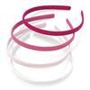 Nino Cerruti Pack of 4 Fabric Alice Bands Headband Pinks and White