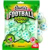 dekora - Dischi Volanti di Ostia Football 39g, Caramelle Frizzanti con Polvere Acidula, Effetto Tatuaggio Pallone sulla Lingua, Senza Glutine e Lattosio, 25/30 Pezzi
