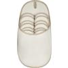 ONVAYA® Pantofole per ospiti in ABS, colore beige, set da 6 pezzi, suola antiscivolo, pantofole in feltro, taglia 36-45