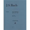 G. Henle Verlag Six partitas bwv 825-830