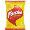 Fonzies Gli Originali, Croccantini di Mais al Formaggio, Cotti al Forno, 6 cravatte con 10 buste da 40g (60 buste da 40g), 2.400g