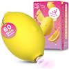 ROMP Lemon Succhia clitoride per donna | Stimolatore clitoride femminile 10 livelli | Ricaricabile | Design Limone| Vibratore clitoride Impermeabile | Sextoys Vibratoreper donna coppie