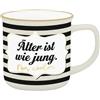 Sheepworld Becher mit Motiv Ente und Spruch Älter