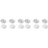 ZWILLING Fresh & Save Cube - Set di 12 diffusori per Funzione sottovuoto, Senza BPA, Lavabile in lavastoviglie, Colore: Bianco
