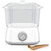 StateRiver Scaldasalviette a Riscaldamento rapido, per 12 Asciugamani per Il Viso, con Timer di spegnimento Automatico, scaldasalviette Portatile per Spa, Barbiere, Salone e casa, Bianco