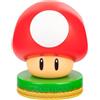 Paladone, Lampada a forma di Super Fungo, con licenza ufficiale Nintendo, per gamer, luce notturna alimentata a batteria