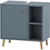 Schildmeyer Mobile lavabo Bjarne, materiale legno, fiordo, 60,2 x 33 x 59,3 cm