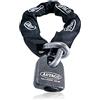 Artago 68T120 Catena Moto Antifurto Pesante ad Alta Sicurezza, Omologata Sold Secure, ø15 120cm, BUNKER SELECTION, Lucchetto MONOBLOK in Acciaio Forgiato, Catena Cementata Antifurto per Moto Scooter