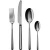 Servizio 24 Pezzi Monoblocco Linear PVD Black