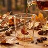 Bicchiere Tumbler in Vetro Soffiato Cioppi Onlylux - Scoiattolo h 9,3 cm