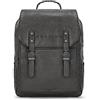 HERLING - research HERLING Zaino uomo/donna MAUPASSANT vintage pelle PU (Anthracite Grey)