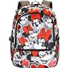 Disney Minni Mouse Lashes-Zaino Fight HS FAN, Rosso, 31 x 44 cm, Capacità 24 L