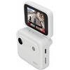RASTKY Action Camera 48MP 1080P Fotocamera Sportiva con Stabilizzazione Elettronica Dell'immagine Grandangolare da 143 Gradi Schermo Ribaltabile da 2,0 Pollici per Viaggi in Bicicletta