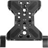 AstraLoom Piastra base per fotocamera con guida da 15 mm Piastra base professionale per montaggio in lega di alluminio a doppio foro a sgancio rapido per accessori fotografici per