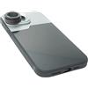 SYSTEM-S Lente macro 2.8X HD filtro con custodia nera per iPhone 14 Pro Max