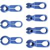 VAGCARS Set di 7 attrezzi per la rimozione del tubo del carburante, per veicoli AC Line Disconnect Air Conditioning Tube, 1/4 5/16 3/8 1/2 5/8 3/4 7/8 pollici, compatibile con Ford GM Chrysler Mazda