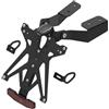 LighTech kit porta targa regolabile KTARYA124A1 compatibile con Yamaha T-MAX 530 2017-2020
