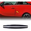 4R Quattroerre.it 2341 Profili Protettvi Adesivi Salvaportiera 3D per Auto, Carbon Hi-Lux, Set da 2