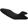 Moto Discovery Coprisella compatibile con BMW R1200R 2006-2009 nero con cuciture rosse (compatibile SOLO con la sella BASSA originale)