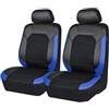 XWSBUDE Coprisedili Auto, per Renault Kangoo Rapid 2013-2018 coprisedili Impermeabili e Antiscivolo Coprisedili Anteriore Protezione Copri Sedile Auto,A