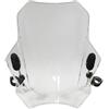Punxdda Cupolino Touring Per KAWASAKI Per ELIMINATOR 500 Per W800 Per EN500 Per W650 Per VN800 ZEPHYR 550 750 Copri Parabrezza Per Moto Parabrezza Regolabile Per Moto Parabrezza Moto(Transparent)