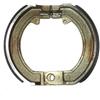 Generico COPPIA GANASCE FRENO ANTERIORE COMPATIBILE PER P.IAGGIO VESPA 150 SPRINT VELOCE 160 GS 200 RALLY